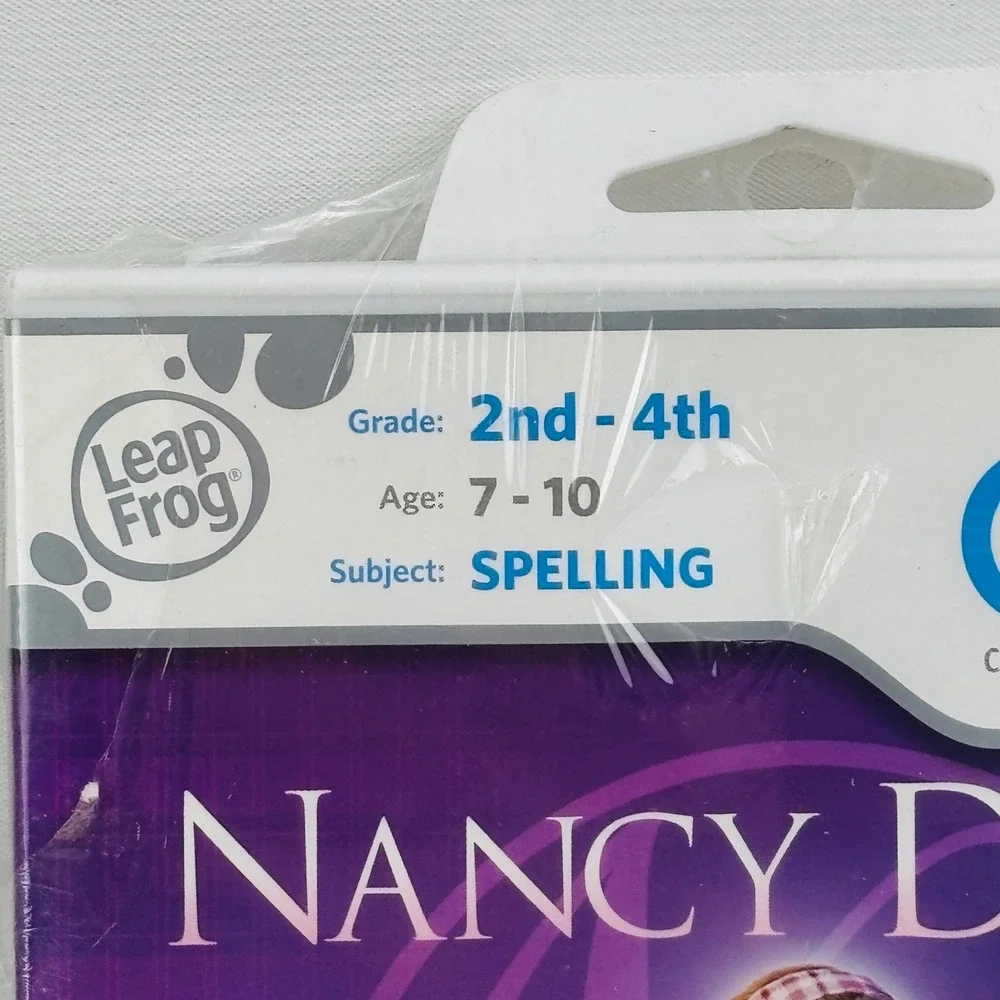 LeapFrog Didj Nancy Drew Mystery in the Hollywood Hills Game Spelling New Sealed